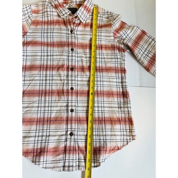 PENDLETON Women100% Cotton Plaid Button Down Shirt Small - Picture 8 of 10